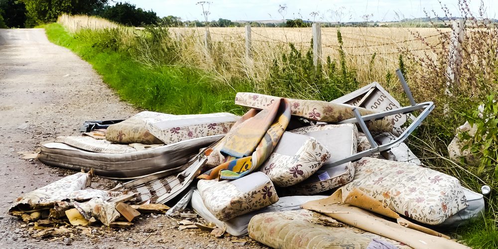 Heap,Of,Illegally,Dumped,Household,Rubbish,Left,In,A,Little fly tipping in Brentwood